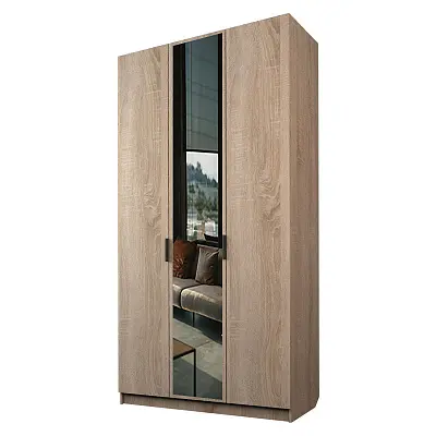 картинка Шкаф ЭКОН распашной 3-х дверный с зеркалом от магазина КУПИ КУПЕ